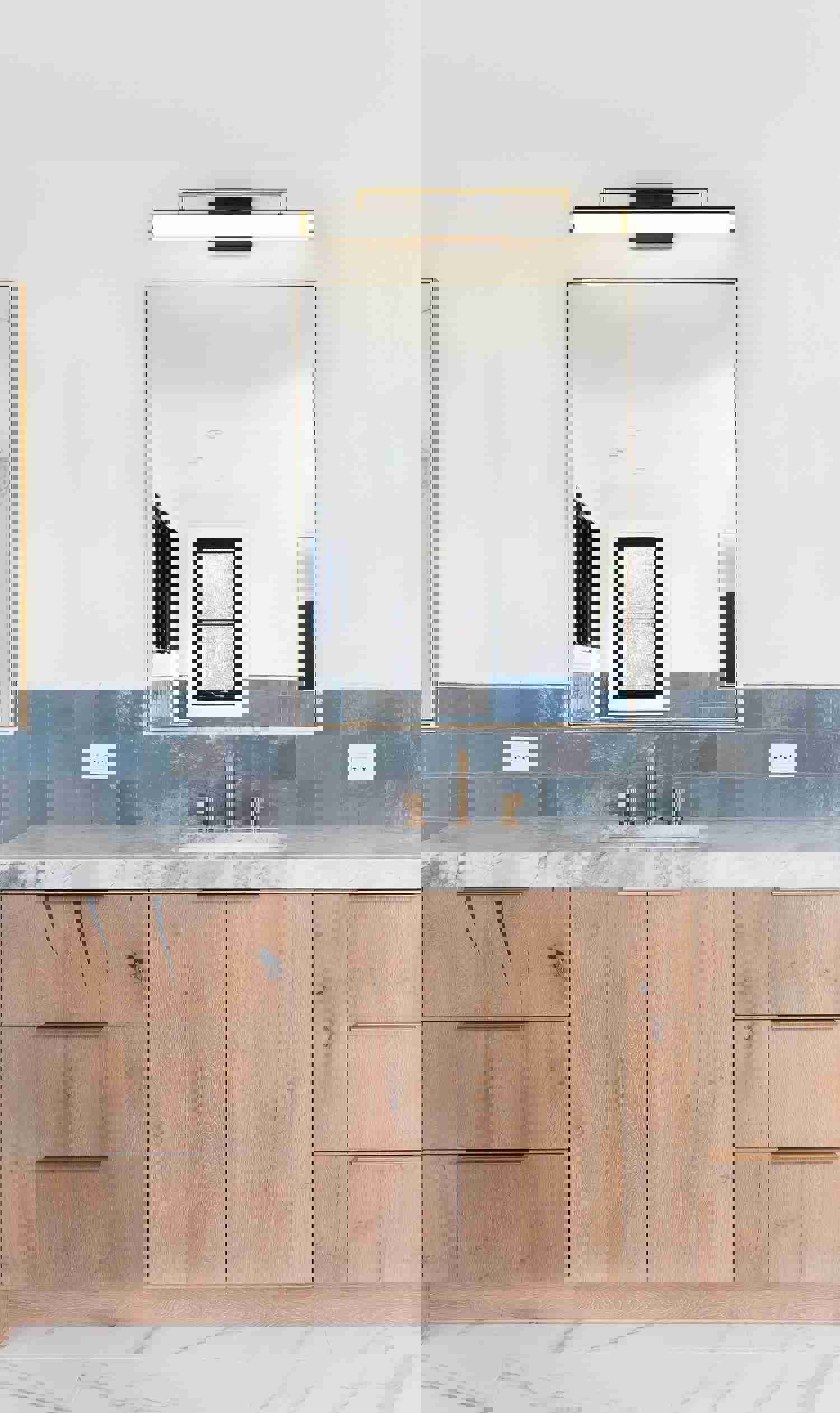 SATCO/NUVO Solano Medium Vanity LED Light in Black and Brushed Brass Finish with White Acrylic Lens