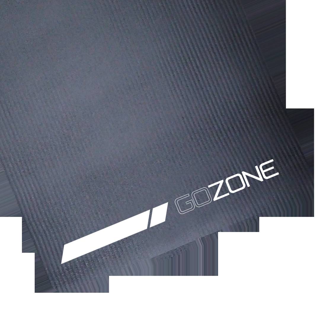 GoZone Fitness Mat with Carry Strap - Black