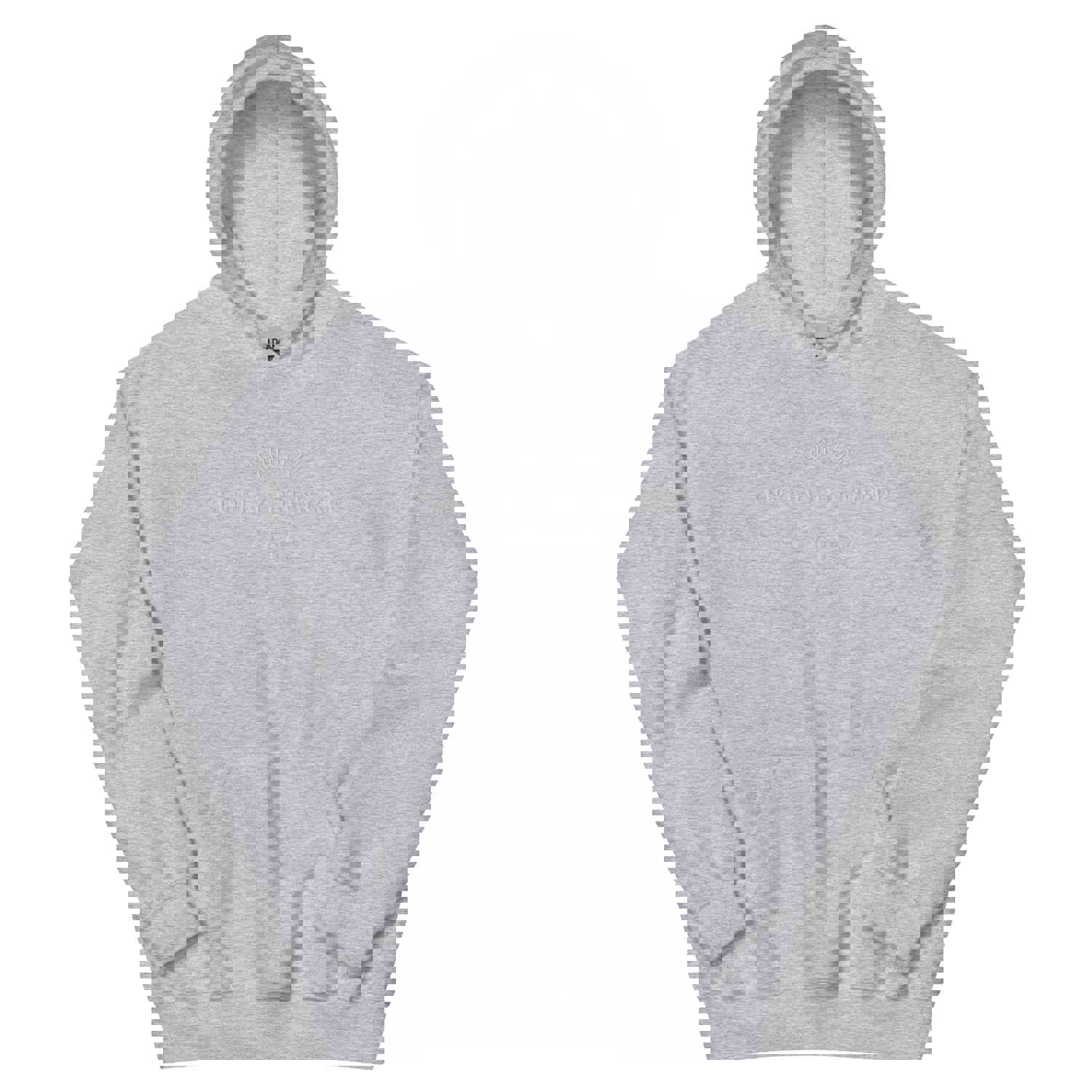 Embroidered Light of the World Christian Hoodie