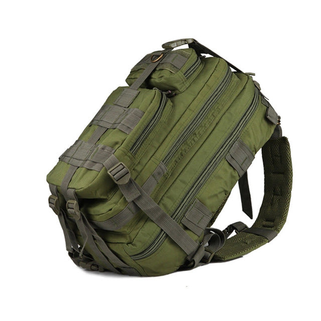 Large Capacity 30L Hiking Camping Bag Army Military Tactical Trekking Rucksack Backpack Camo Storage Bag