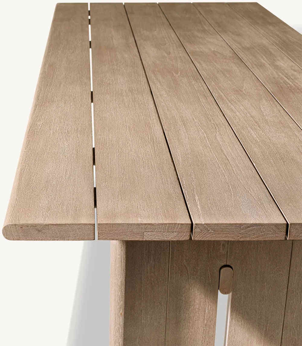 RH Trieste Rectangular Dining Table