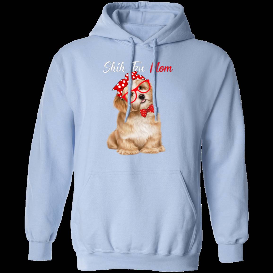SHI TZU MOM LADIES Pullover Hoodie 8 oz