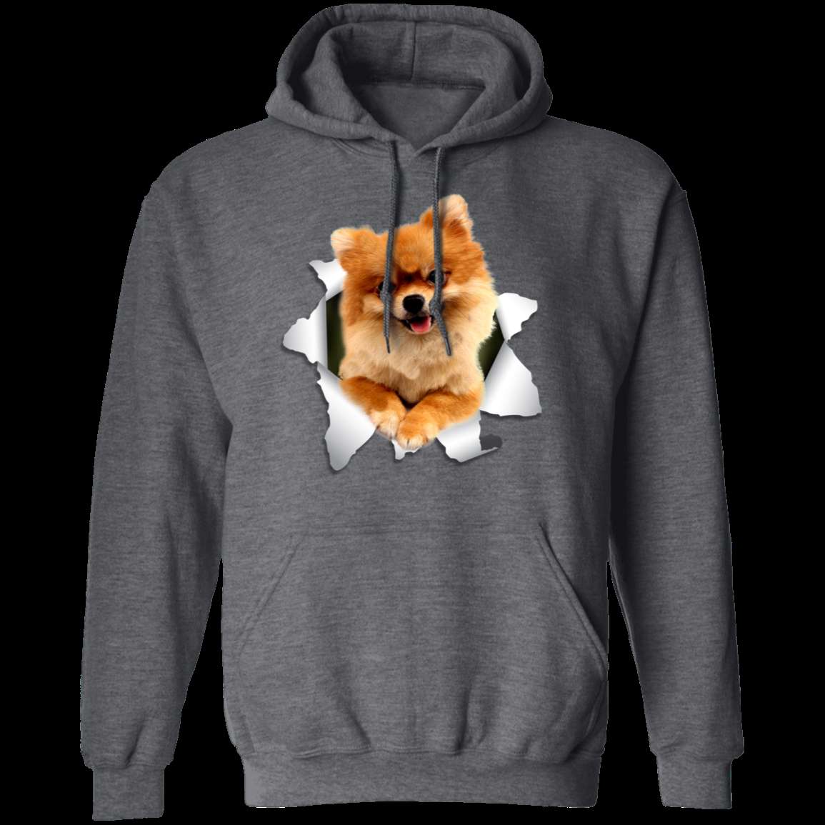 POMERANIAN 3D Pullover Hoodie - 8 oz Unisex Design