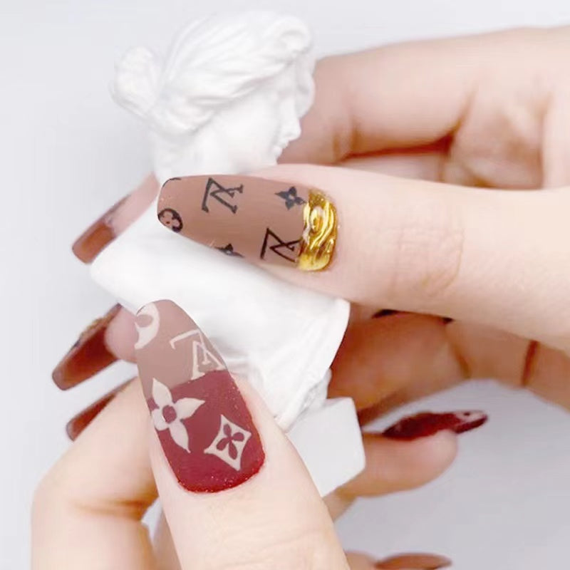 Nail Foil Transfer Sticker Set - 10 Sheets (NEW)