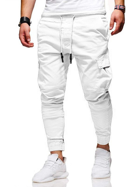 Men's Cotton Jogger Pants - Midweight Casual Sweatpants with Drawstring Waist