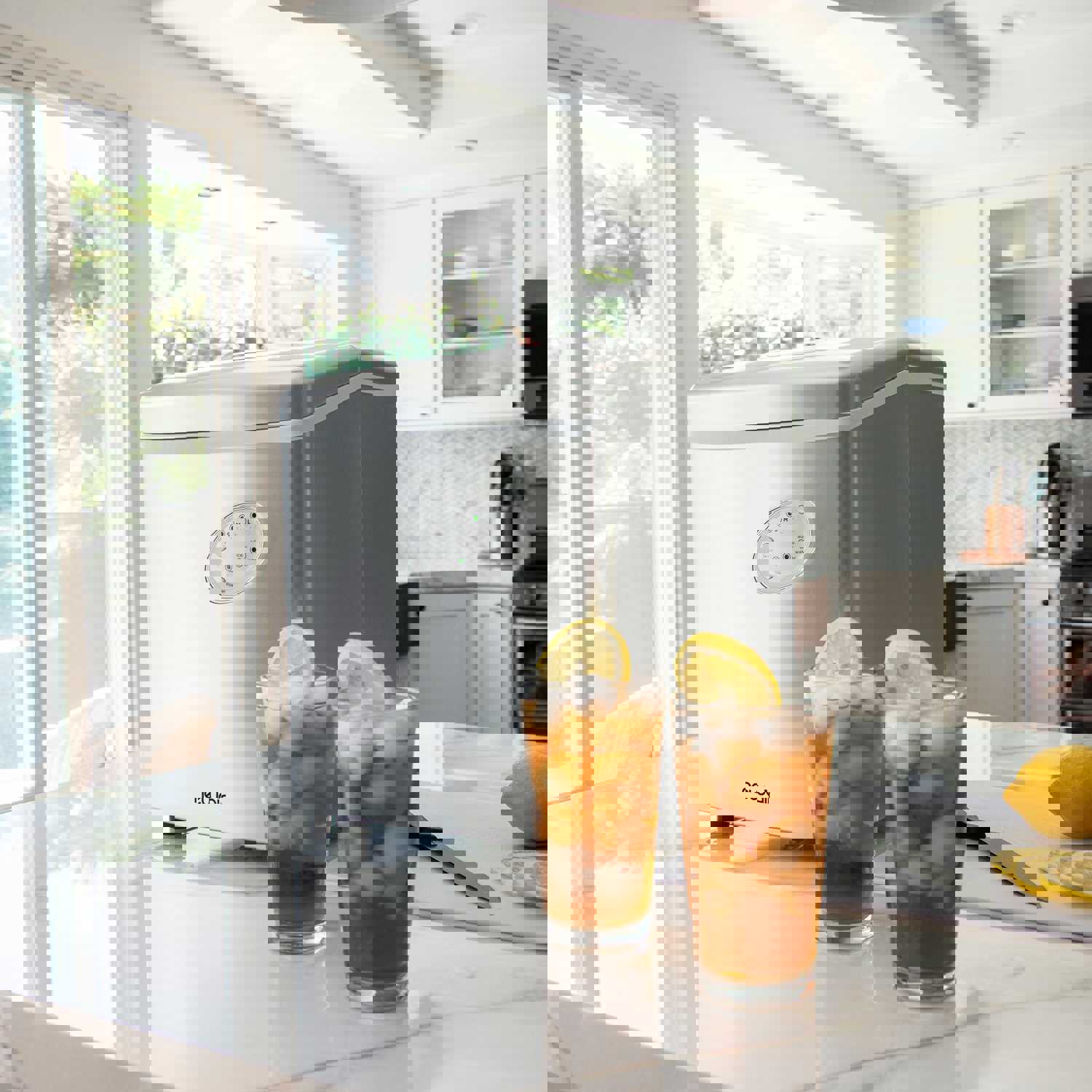 Newair Countertop Ice Maker, 28 lbs. Daily Output, 3 Ice Sizes, BPA-Free