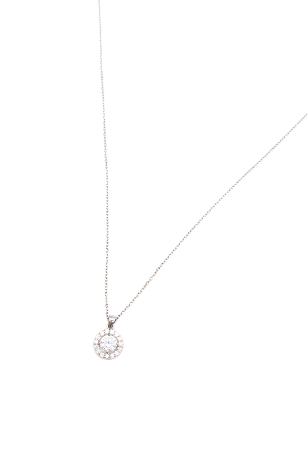 Serendipity in Silver Pendant Necklace - Timeless Elegance