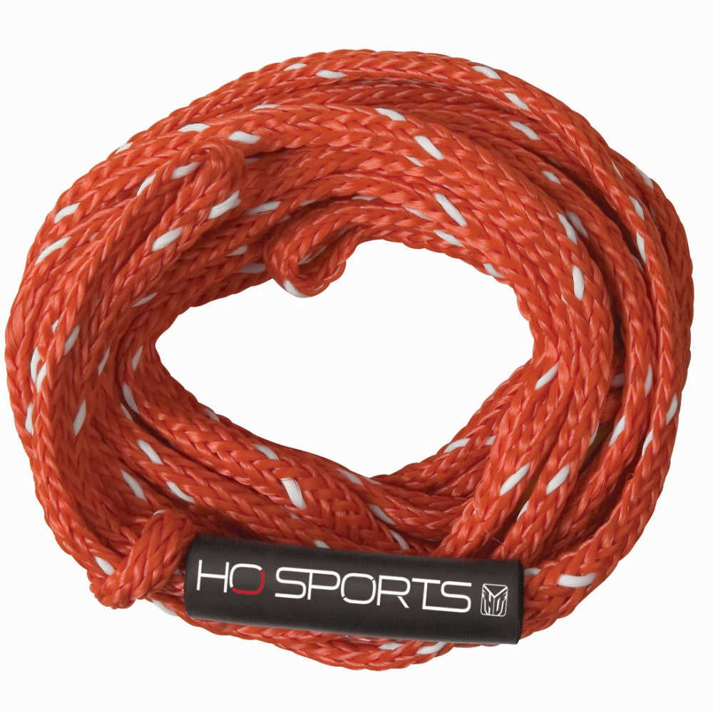 HO Sports 4K Tube Rope - 60 Foot Mid-Weight Rope for 3-4 Riders