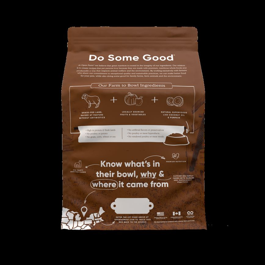 Open Farm Pasture-Raised Lamb Dry Cat Food