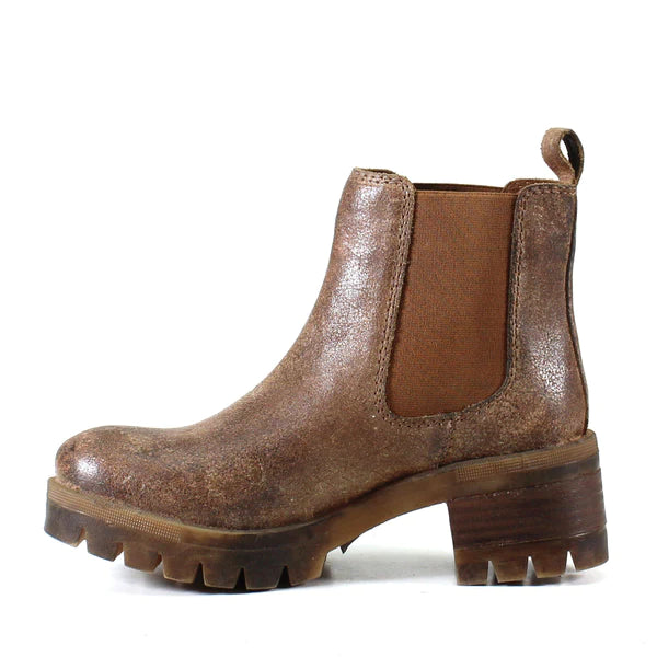 Pran Cer Leather Boot - Timeless Antique Leather Pull-On Style