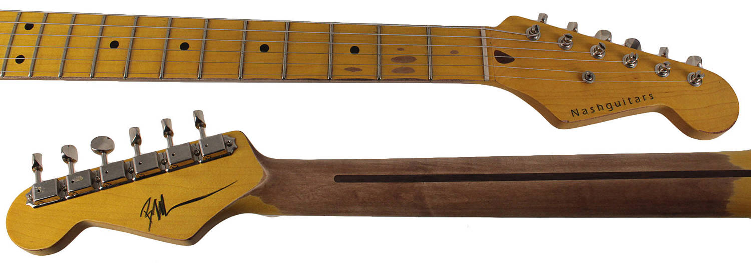 Nash S-57 Guitar, Olympic White, Light Aging