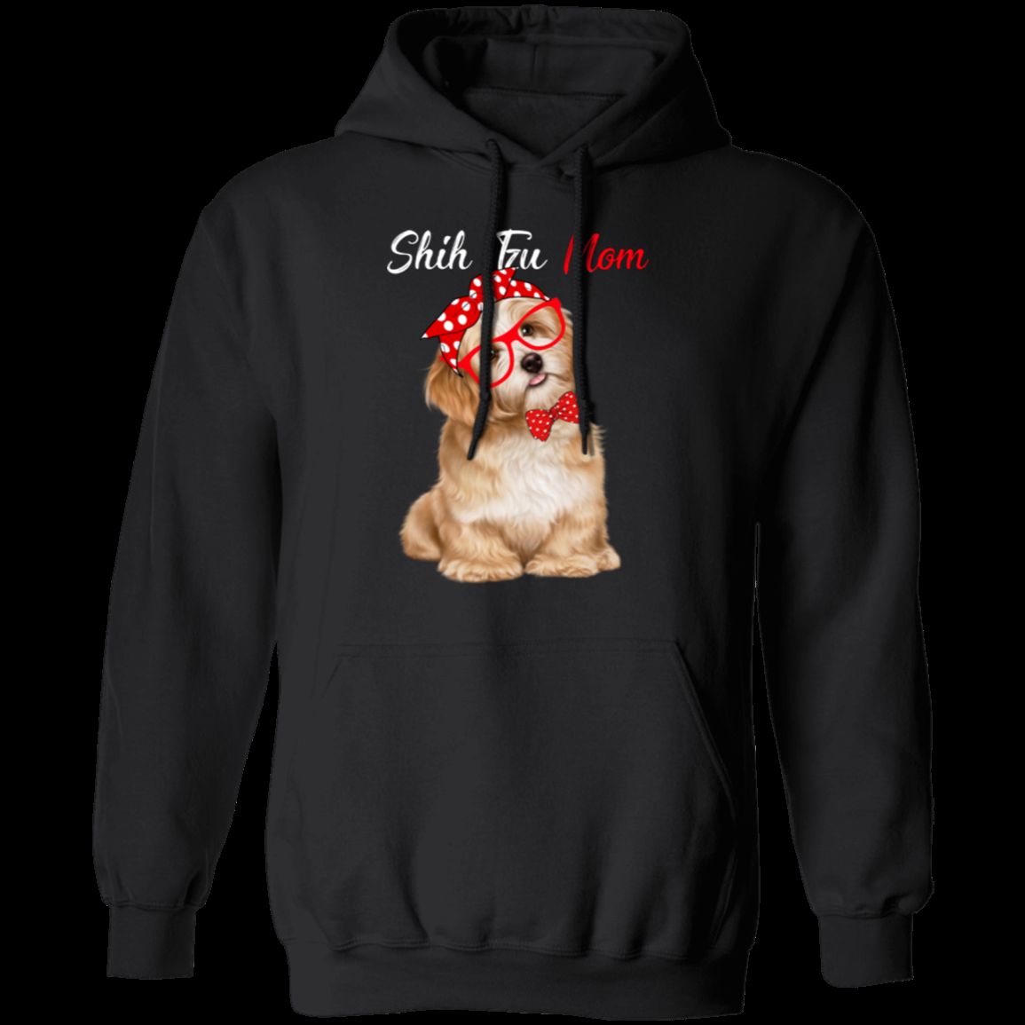 SHI TZU MOM LADIES Pullover Hoodie 8 oz