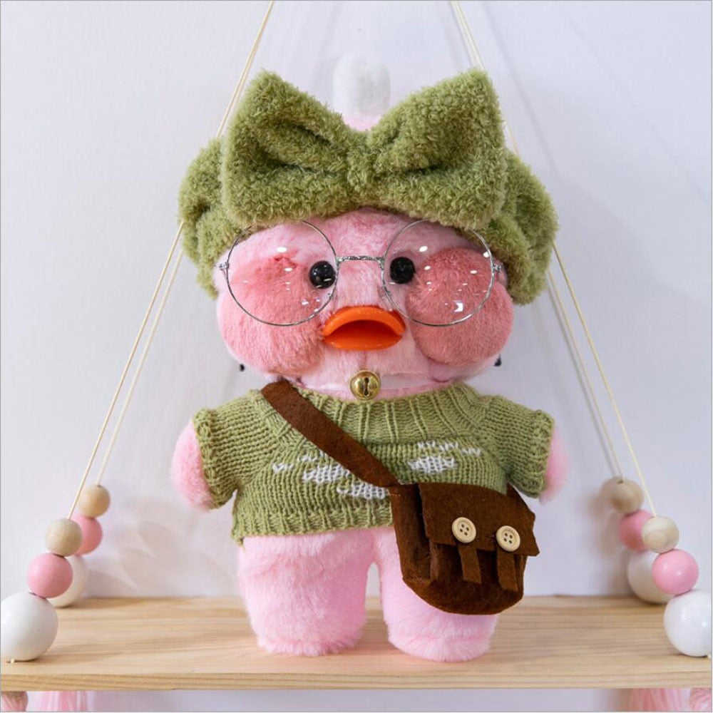 30cm Yellow Duck Plush Doll - Soft Lalafanfan Toy for Kids, Perfect Birthday Gift