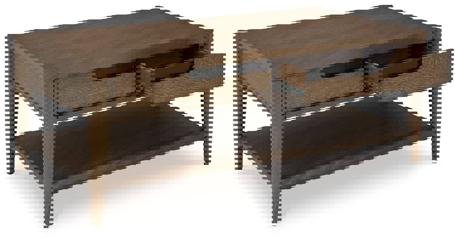 Roanhowe Brown Rectangular Cocktail Table