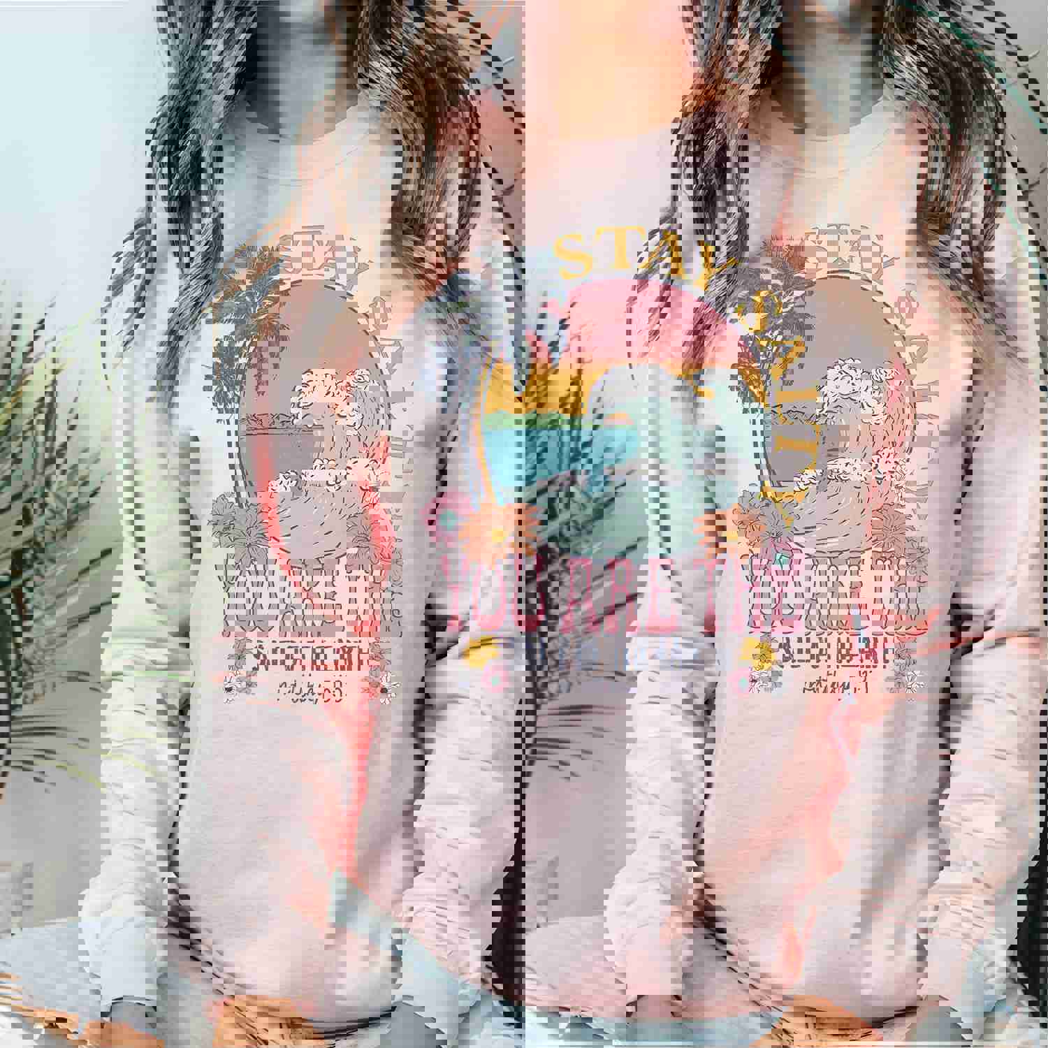 Stay Salty Bible Sweatshirt - Christian Faith Apparel