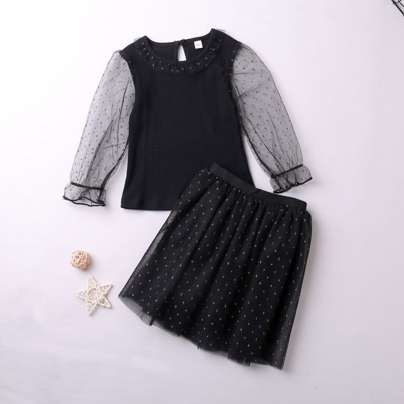 Toddler Girls Summer Clothes 2Pcs Outfits Kids Clothing Girls Suit