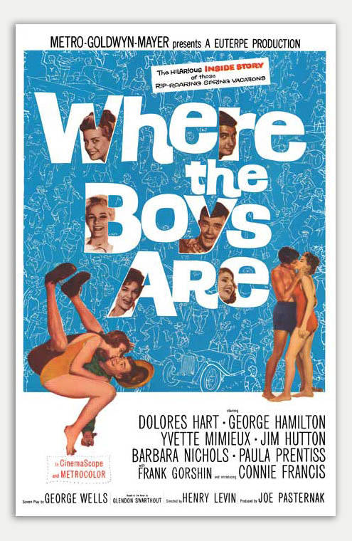 Where the Boys Are - 11 x 17 Movie Poster (1960 Reprint)