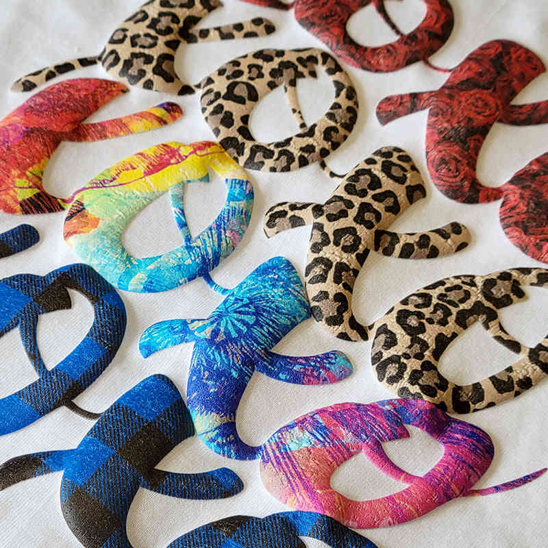 Puff Patterned Heat Transfer Vinyl for Food & Drinks (18.5 x 12)