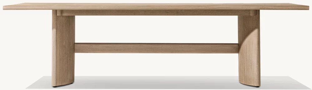 RH Trieste Rectangular Dining Table