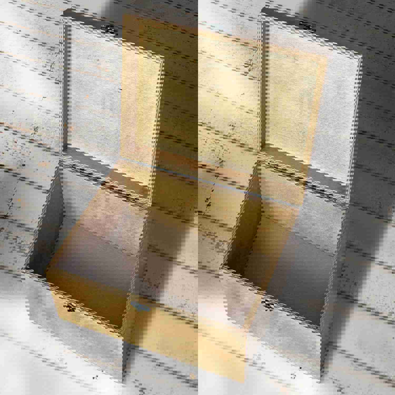 Personalized Wooden Jewelry Box with Custom Engraved Message - Anniversary Gift