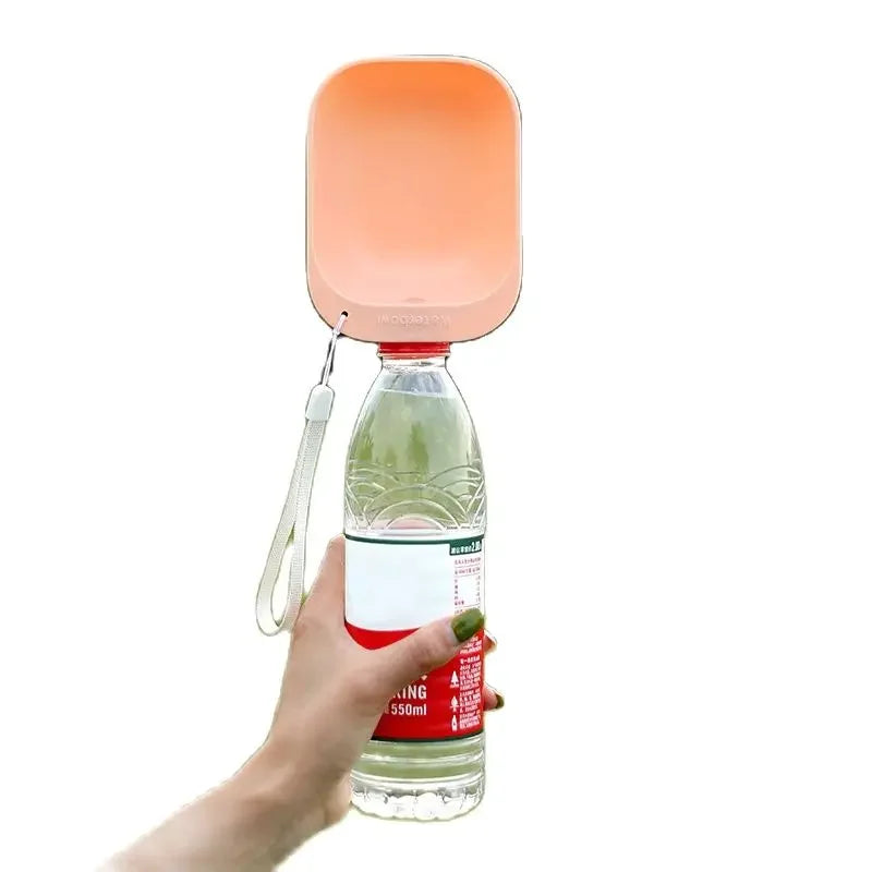 Portable Travel Pet Water Bottle for Dogs and Cats - Outdoor Drinking Feeder