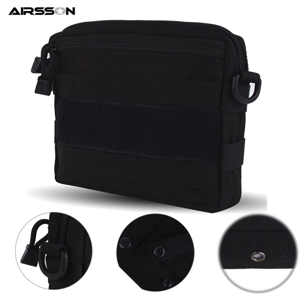1000D Tactical Molle Bag - Military Waist Pouch for Outdoor Activities