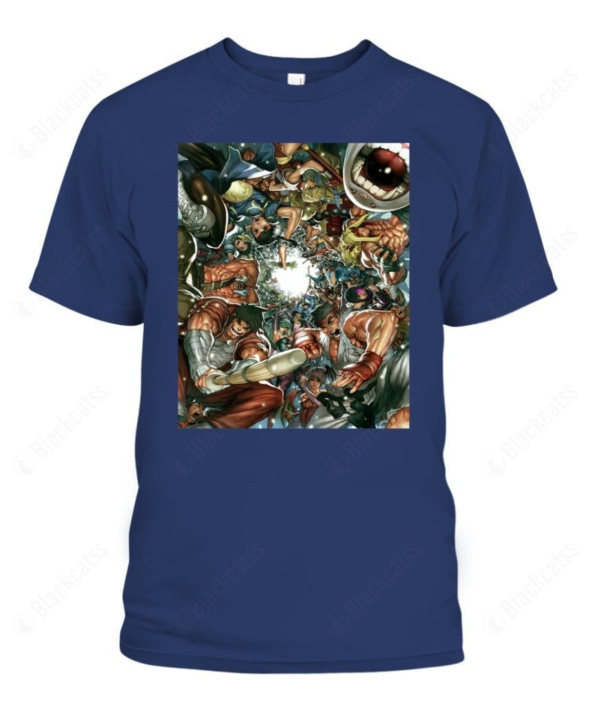 Street Fighters Art Custom Graphic Apparel - Unisex Classic Fit T-Shirt