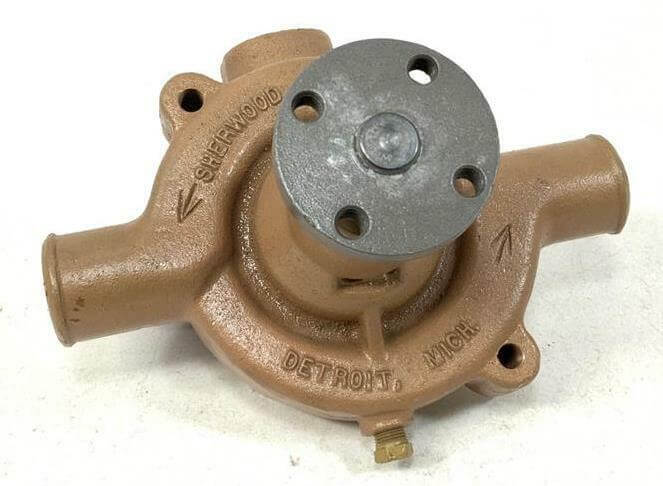 Rebuilt Sherwood Brass Works Raw Water Pump Q10825 for Chris Craft Model 283 & 327F