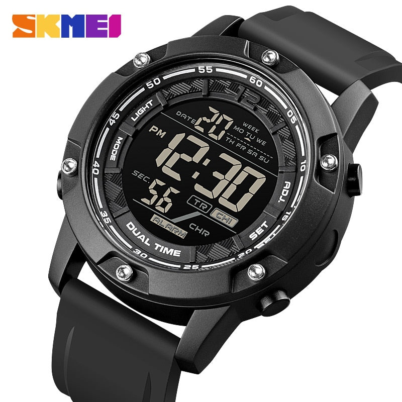 SKMEI Waterproof Digital LED Electronic Wristwatch