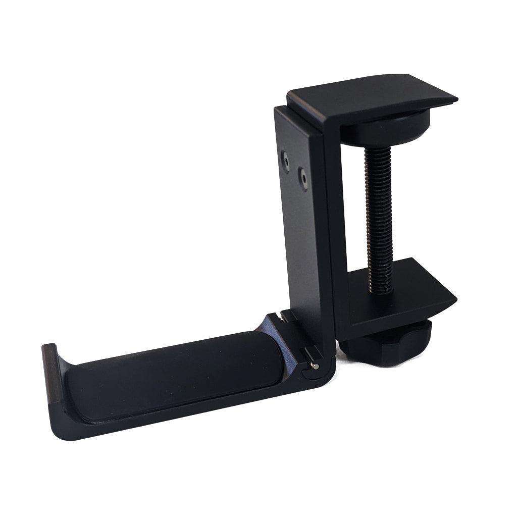 Desky Foldable Headphone Hook - Space-Saving Under-Desk Organizer
