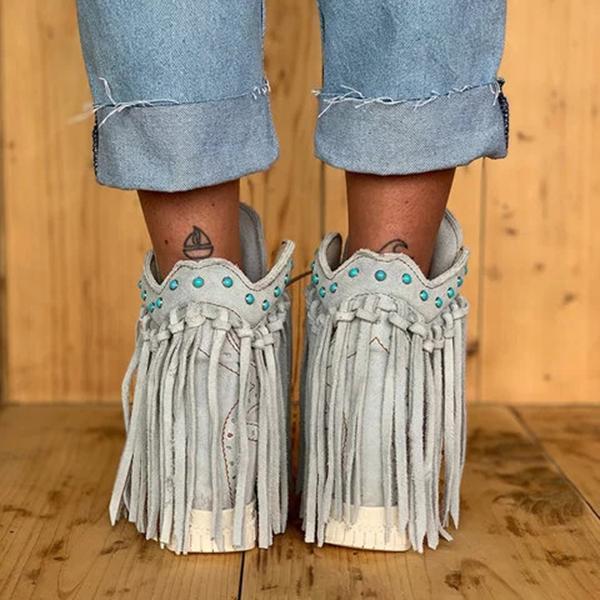 Corashoes 2020 Tassel Women Spring/Fall Boots