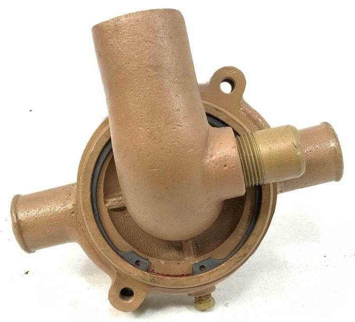 Rebuilt Sherwood Brass Works Raw Water Pump Q10825 for Chris Craft Model 283 & 327F