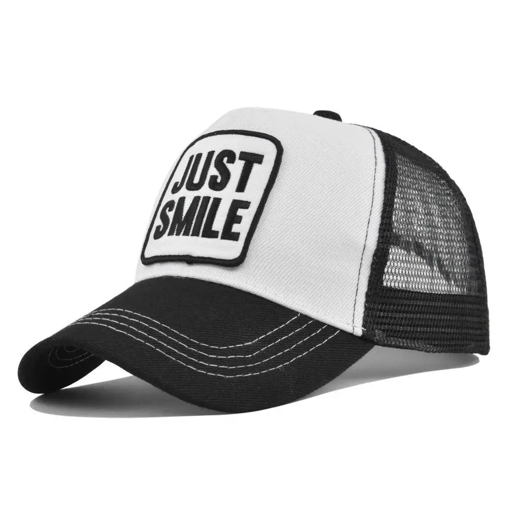 Breathable Unisex Baseball Cap with Adjustable Sun Protection and Letter Embroidery