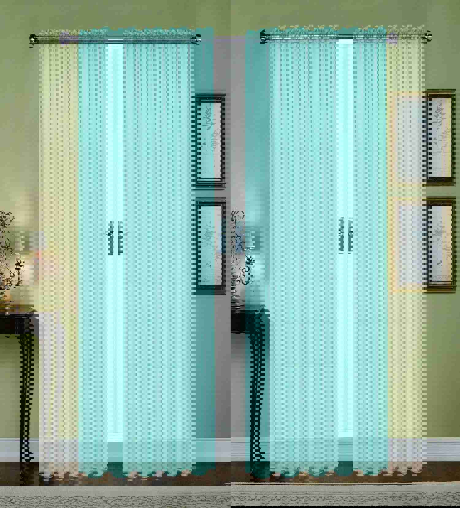 Monique 108 Sheer Voile Curtain by Editex - Elegant & Stylish Window Treatment