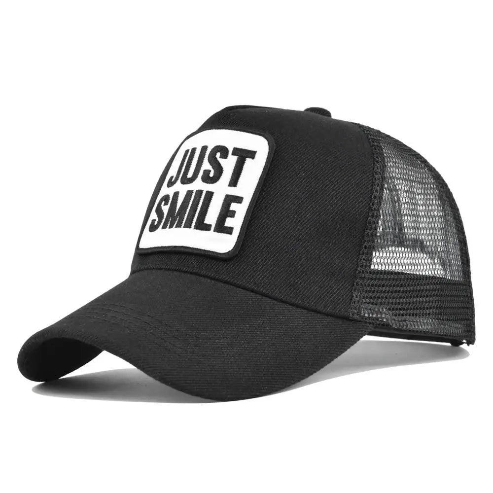 Breathable Unisex Baseball Cap with Adjustable Sun Protection and Letter Embroidery
