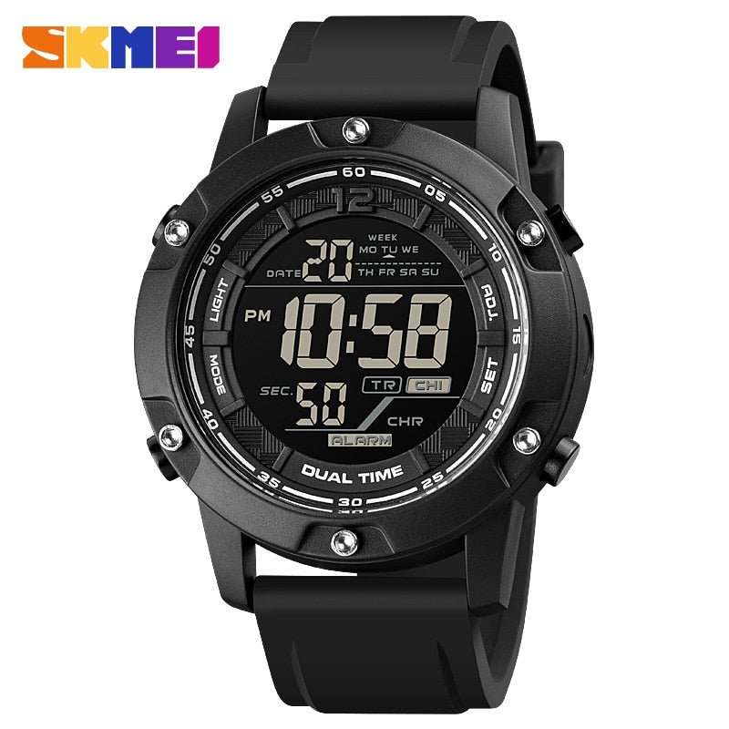 SKMEI Waterproof Digital LED Electronic Wristwatch