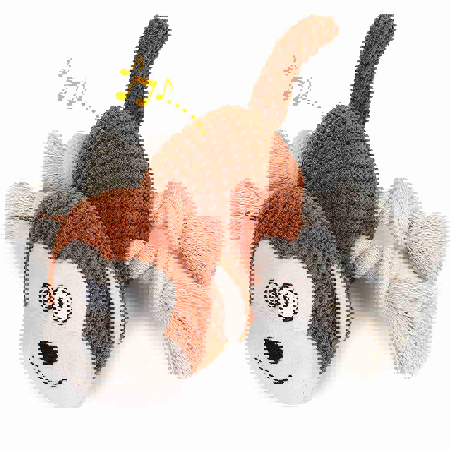 IOKHEIRA Dog Plush Toy for Large Chewers - Squeaky, Crinkle Paper, Soft Chewing Toy