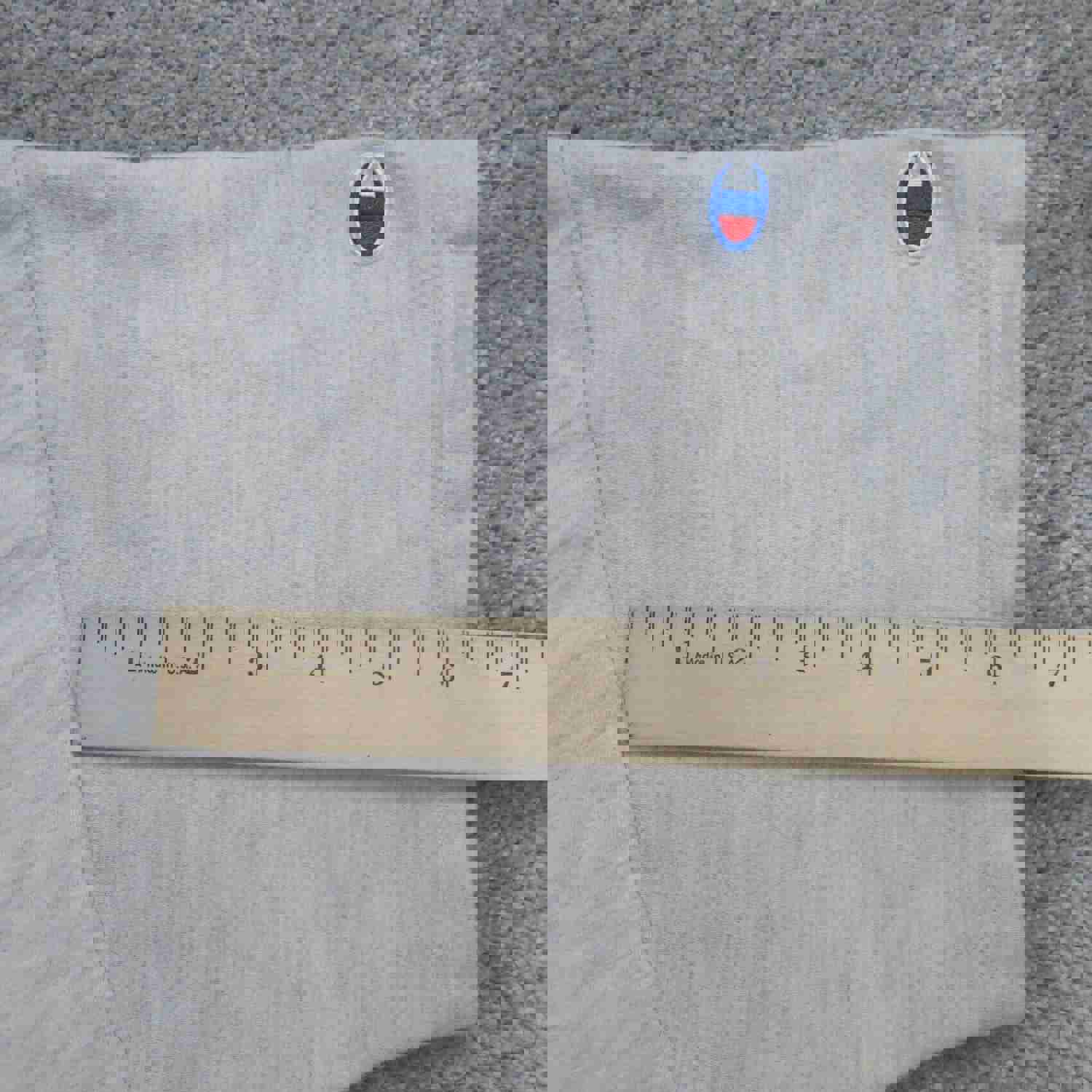 Champion Men's Large Gray Crew Neck Short Sleeve Lightweight Sports Shirt