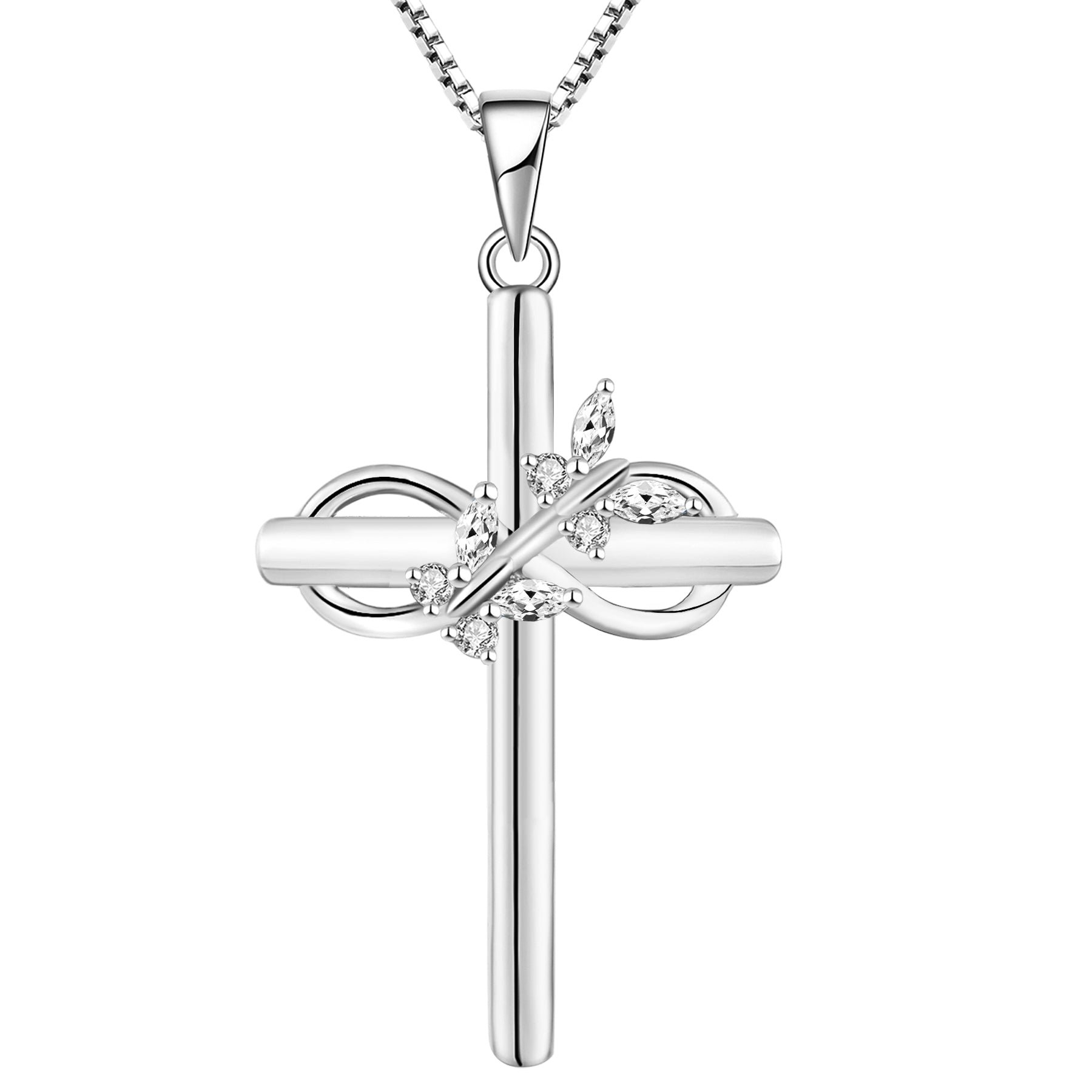 Yeelery Butterfly Infinity Gem Necklaces