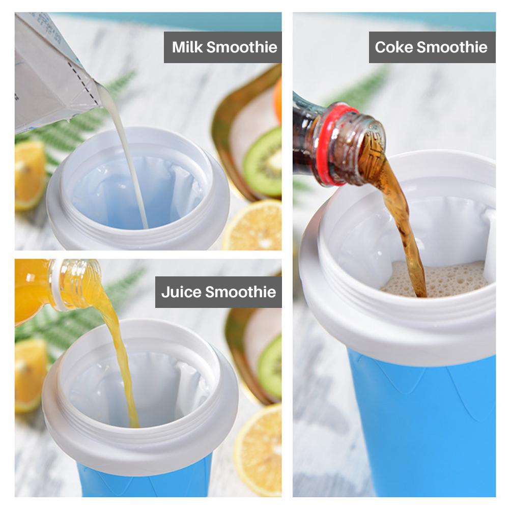 Slushy Maker Portable Travel Ice Cup - Homemade Freeze Drinks Cup