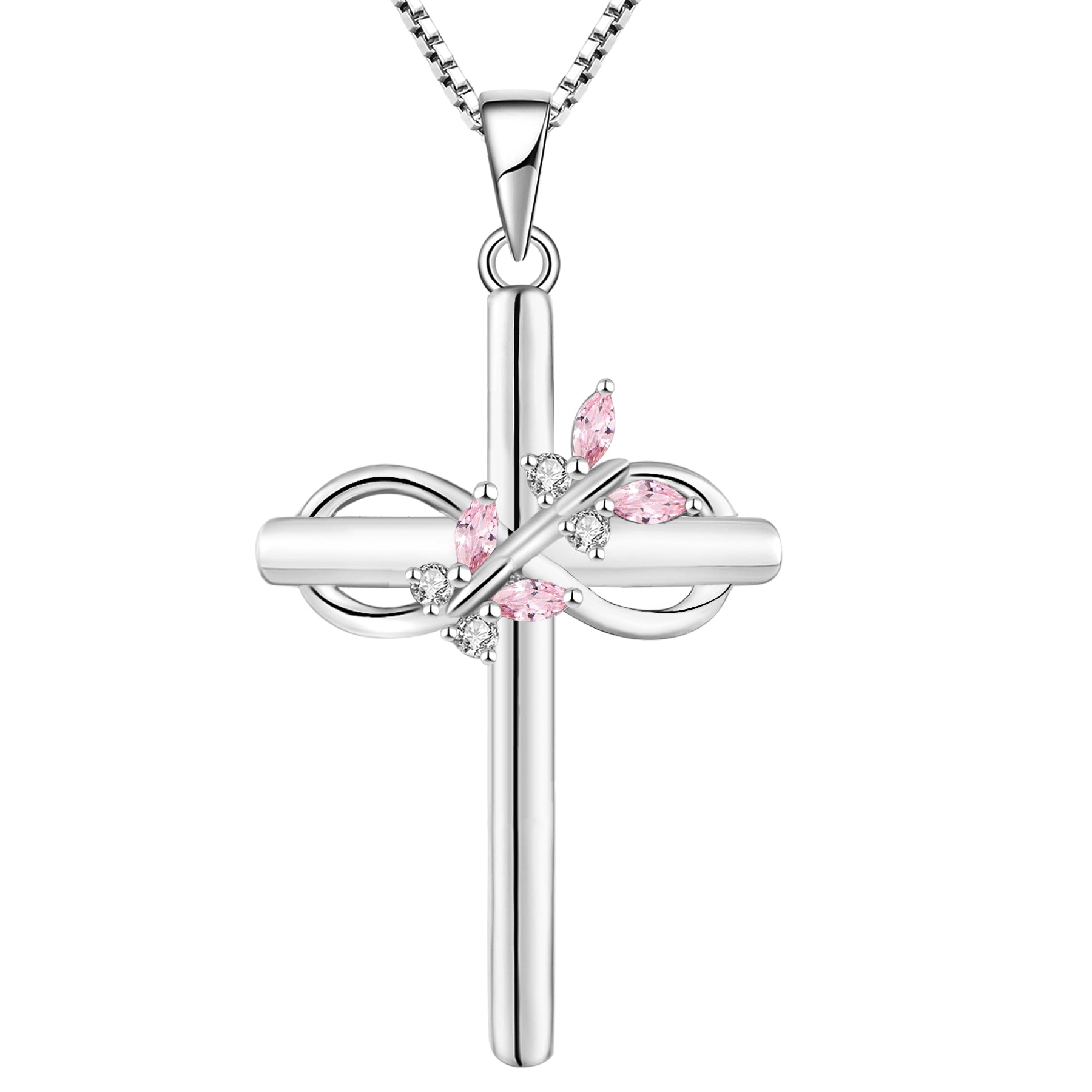 Yeelery Butterfly Infinity Gem Necklaces