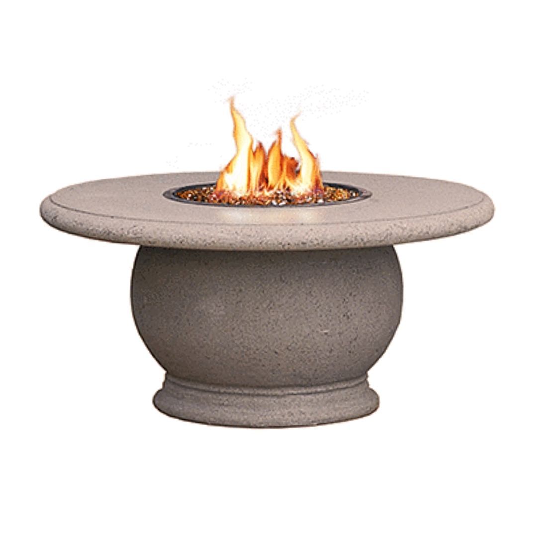 Amphora 48 Smoke Finish Outdoor Firetable by American Fyre Designs