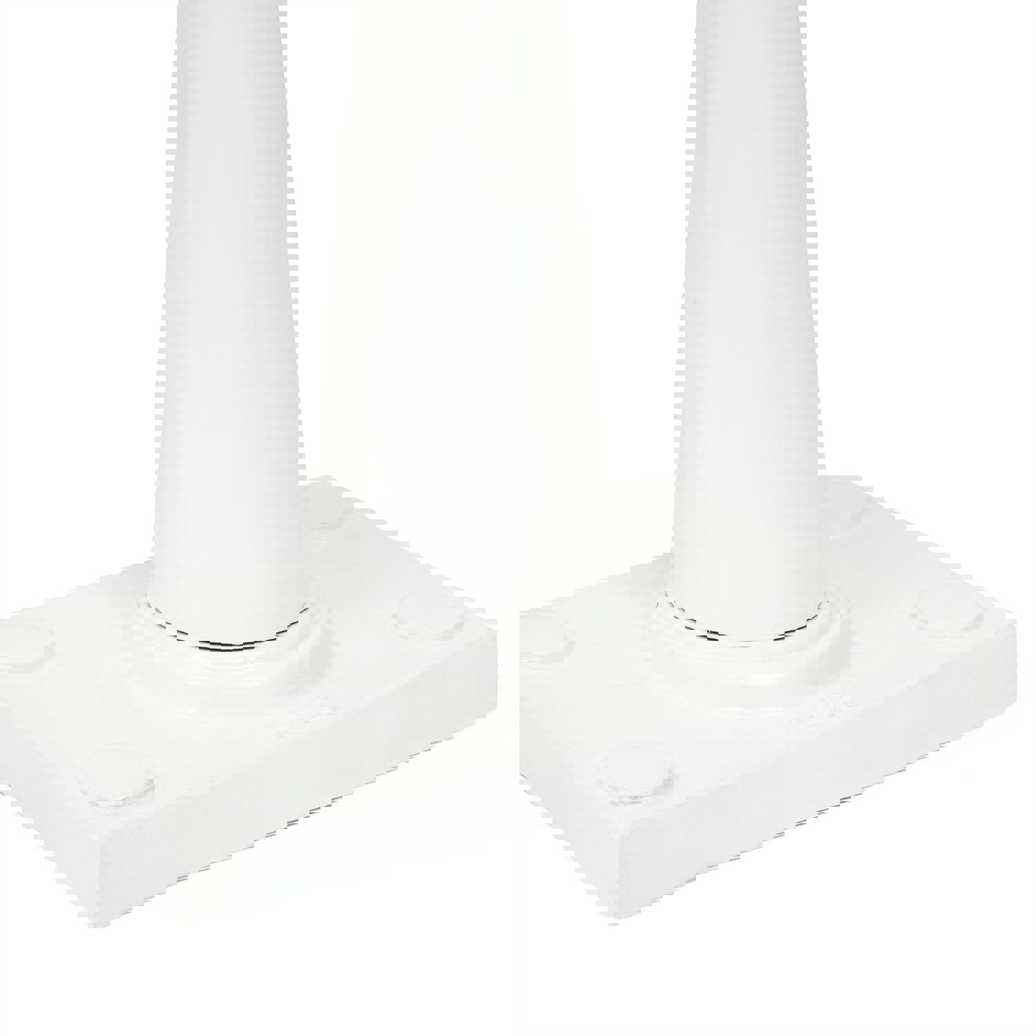 Outdoor Handcrafted Mango Wood Bistro Table, Natural and White - NH420513