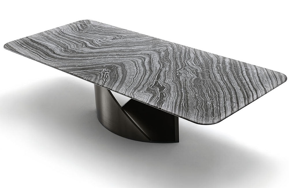 Mirage Marble Top Rectangular Table - Giorgio Collection