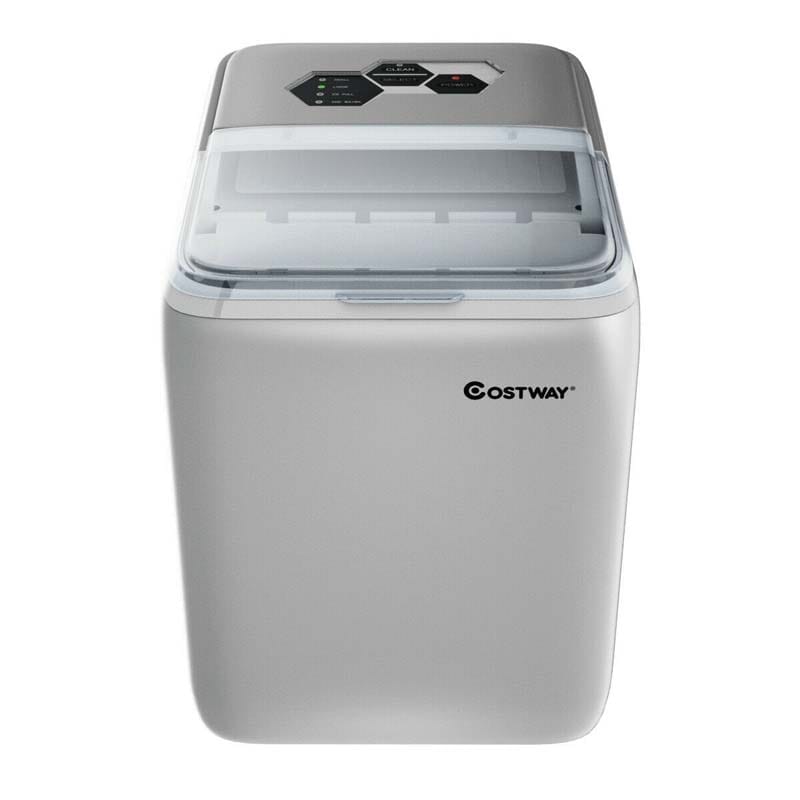 44LBS/24H Portable Ice Maker Countertop with Self-Clean Function