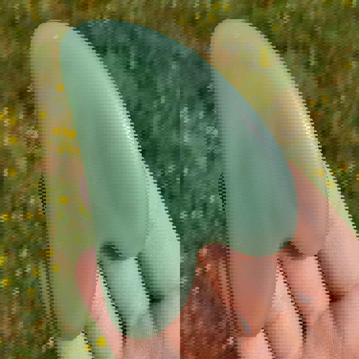 Green Aventurine Gua Sha Tool for Face and Body Care