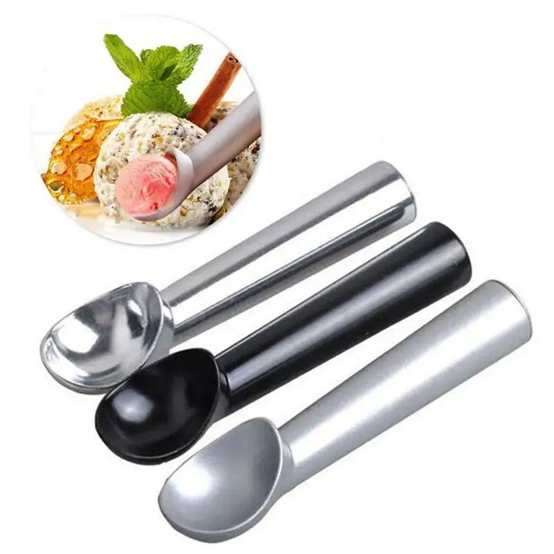 SRline AntiFreeze Icecream Scoop - Portable Aluminum Alloy Non-Stick Ice Cream Ball Maker