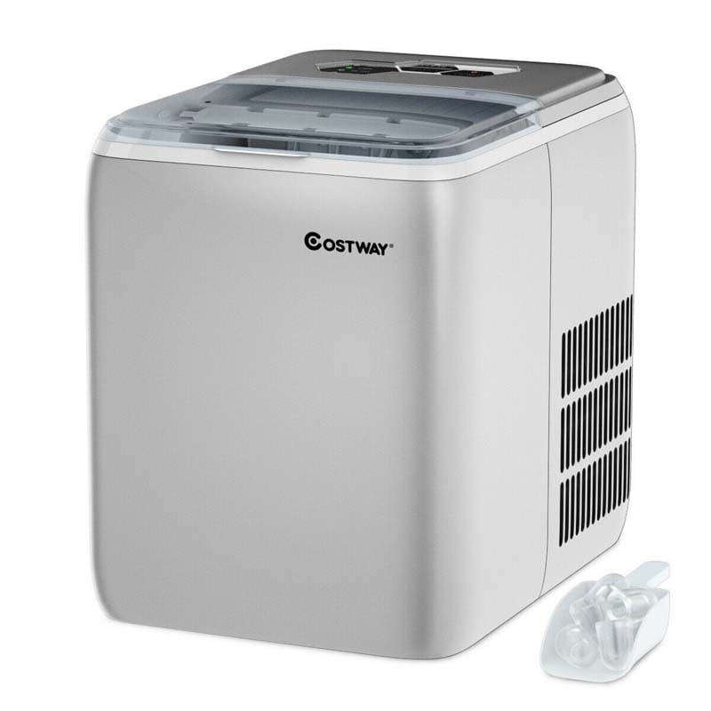 44LBS/24H Portable Ice Maker Countertop with Self-Clean Function