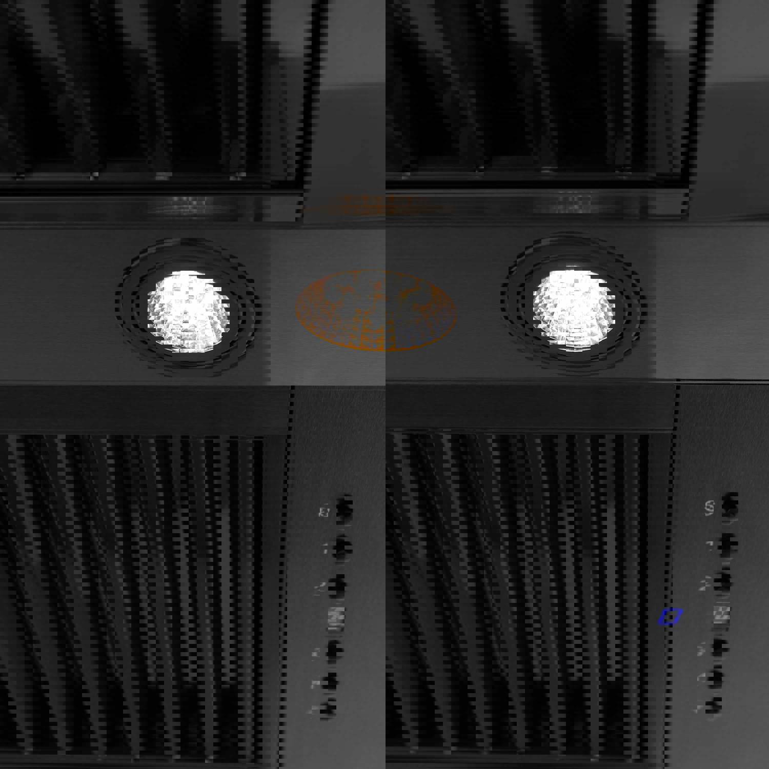 ZLINE 36-Inch Black Stainless Steel Wall Mount Range Hood (BS655-36-BS)