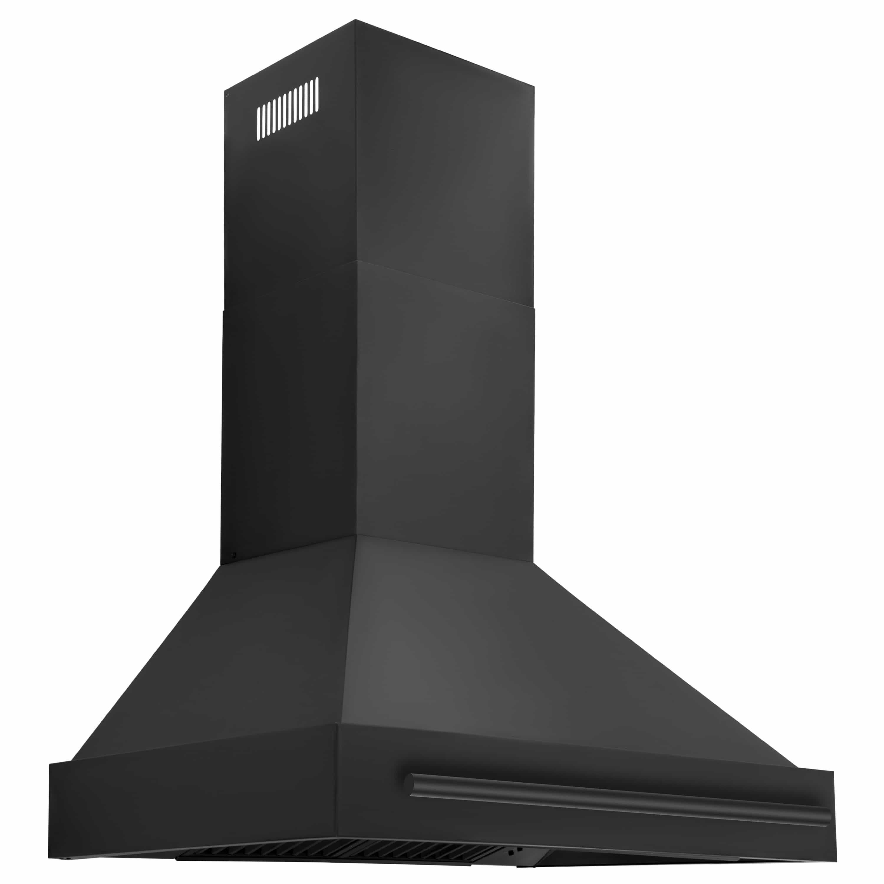 ZLINE 36-Inch Black Stainless Steel Wall Mount Range Hood (BS655-36-BS)
